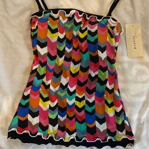 NWT Profile by Gottex tankini top